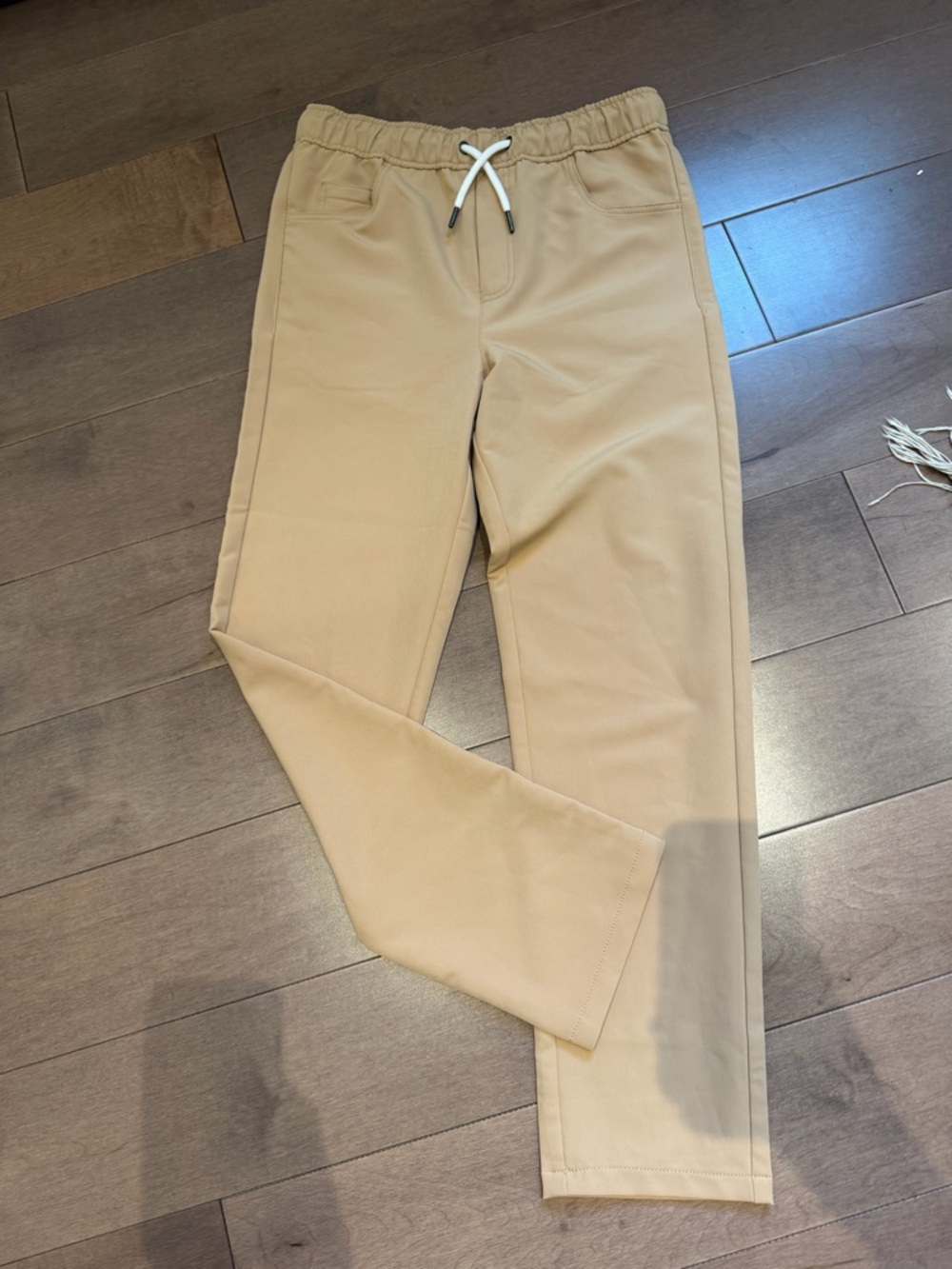 Tommy Bahama Boys Tan Drawstring Chinos